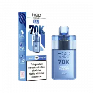 Mr Blue/Mr Blue Razz Ice HQD Glow Air 70K Kit